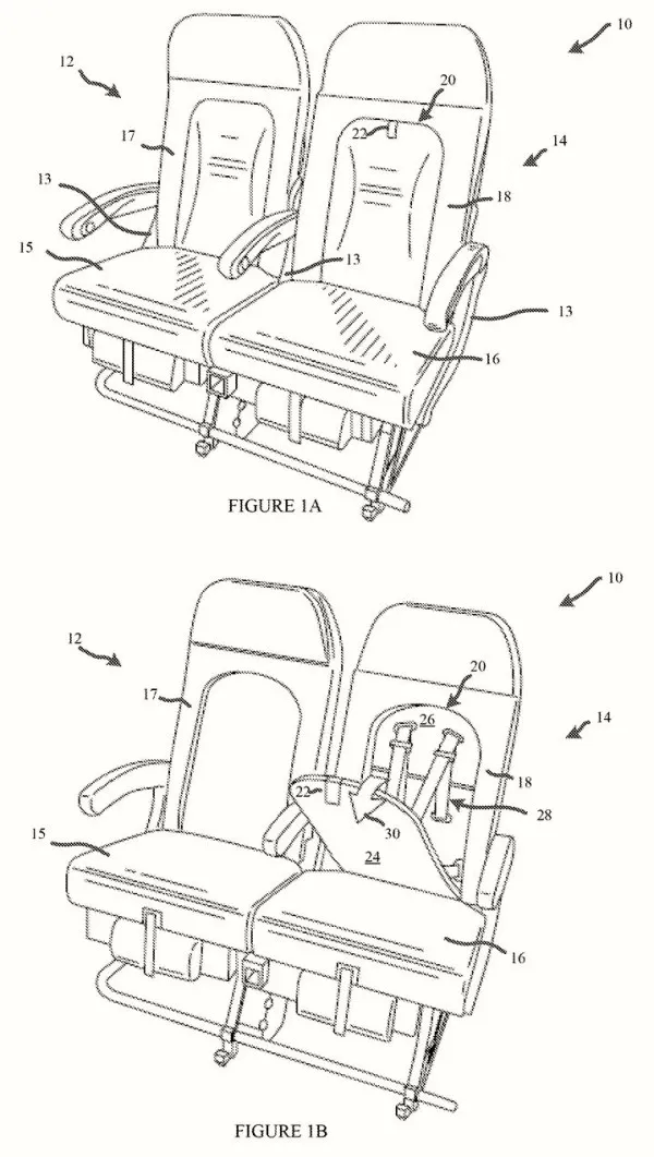 New child restraint system integrated into aircraft seat gains patent