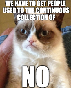 continuous collection of no