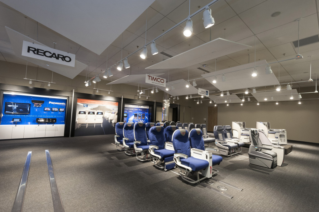 737 Interior Configuration Studio Grand Opening