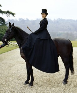 Side-saddle