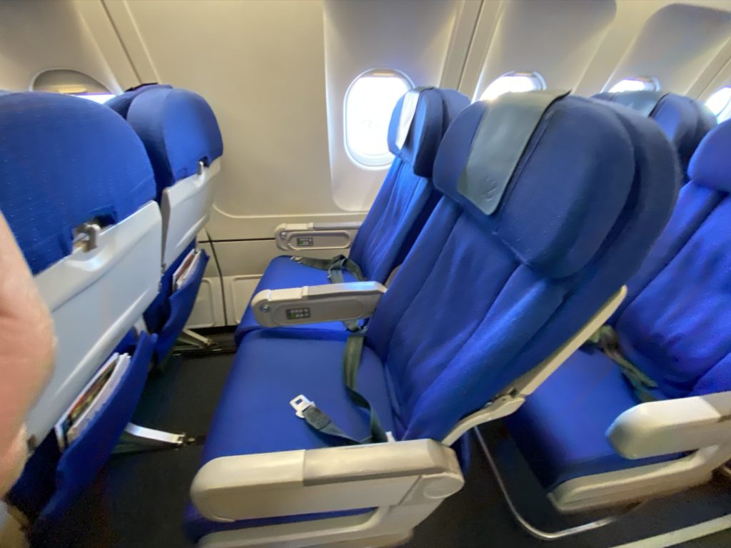 Air europa economy class interior