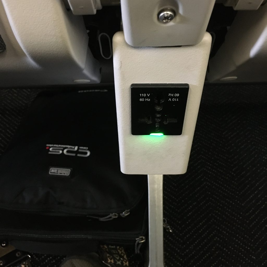 International power pot installed on an A319 United aircraft