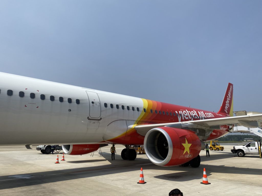 Vietjet at the gate