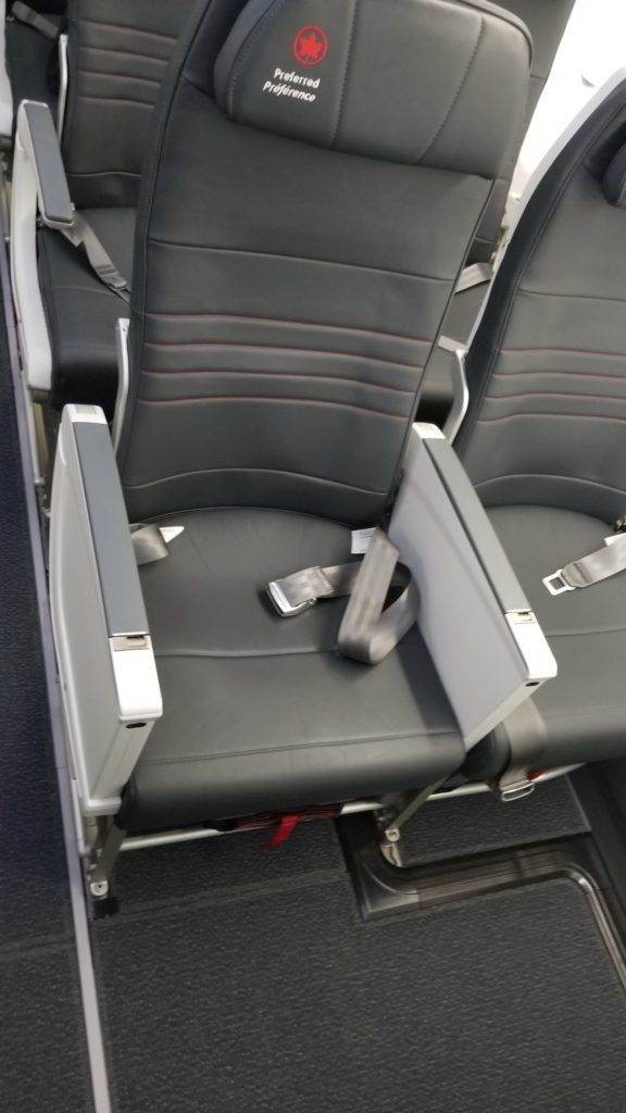 The Preferred Seats on the A220-300 offer additional legroom