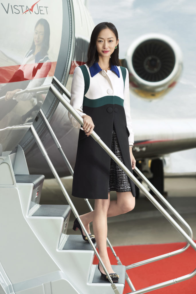 Leona Qi is president of VistaJet US