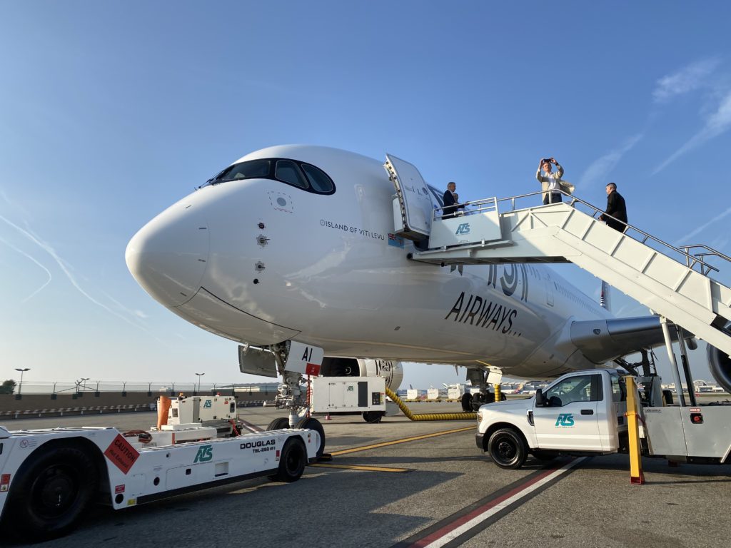 Fiji Airways A350 XWB - Juliana Shallcross