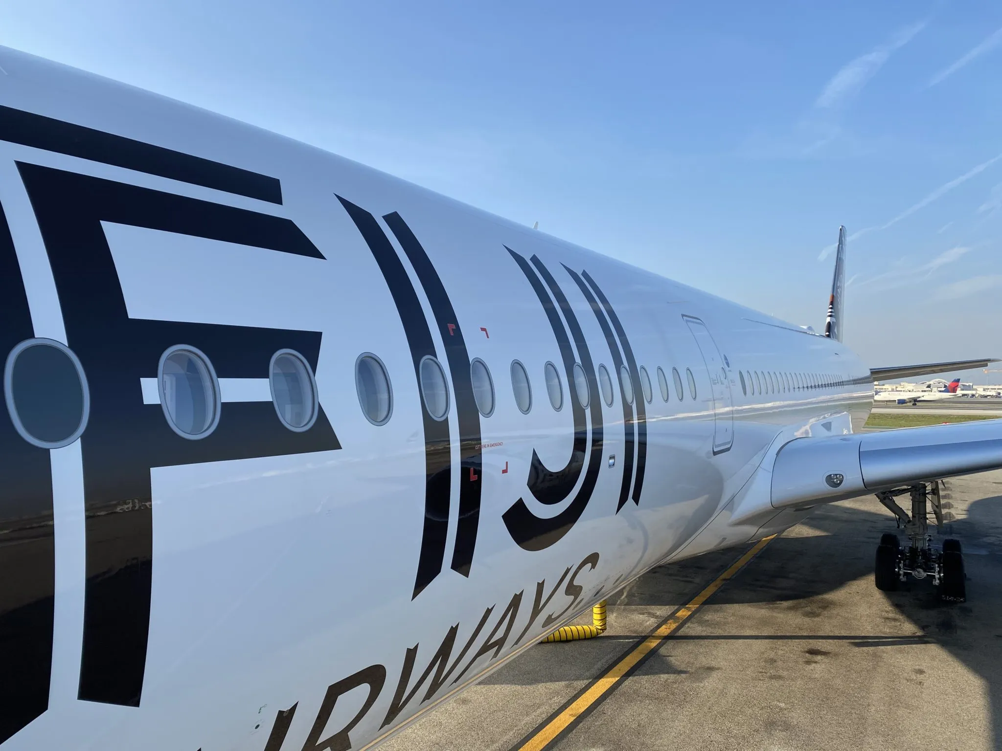 Fiji Airways shows off fullflat seats and Bula Space on new A350