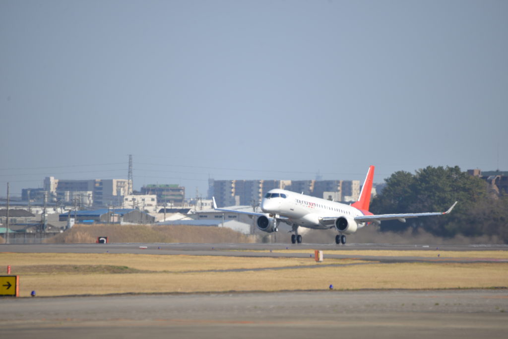 Mitsubishi FTV10 taking off 