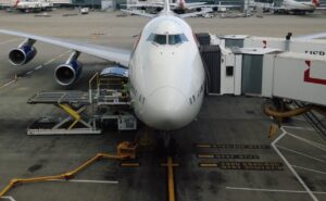British Airways 747 at London Heathrow