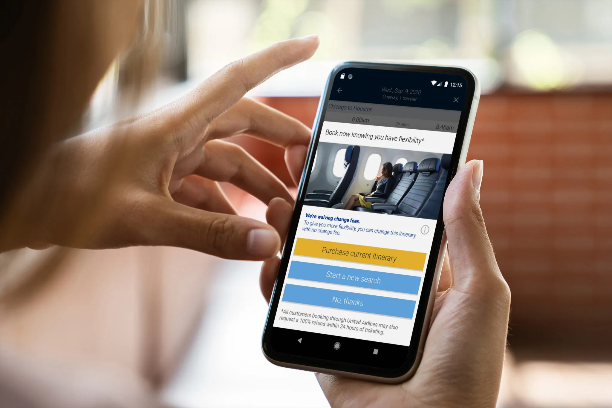 Press Release United Airlines permanently eliminates some change fees