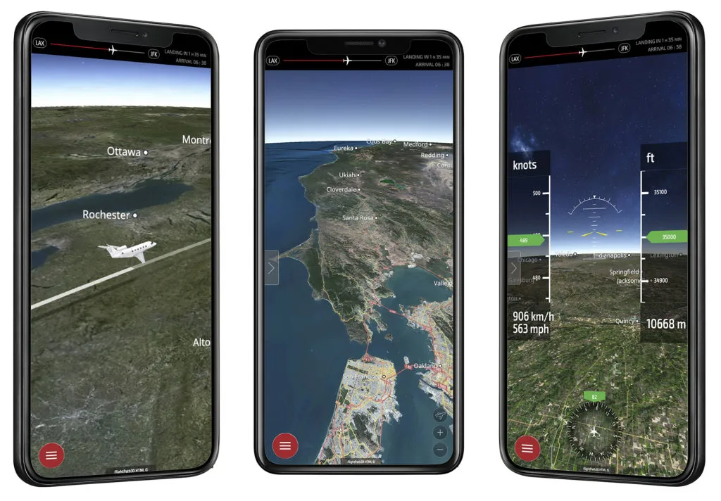 FlightPath3D for Gogo portal 