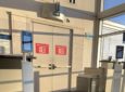 Biometric boarding station at SFO Airport gate