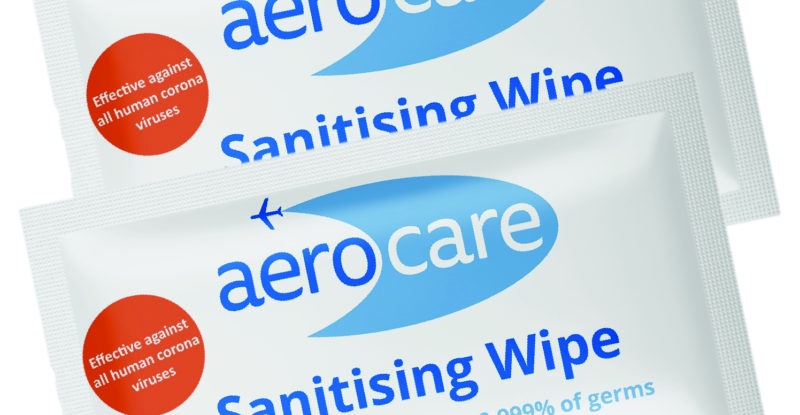 Linstol Aerocare Sanitising Wipes