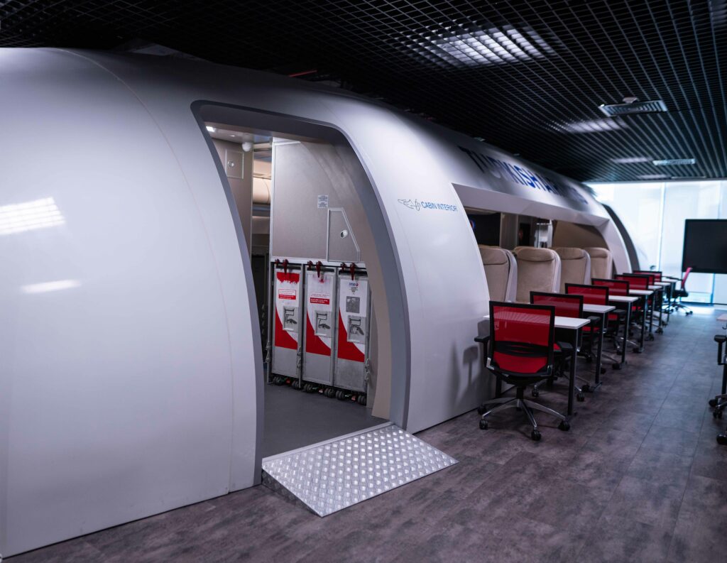 TCI Cabin Service Training Simulator for Turkish Airlines