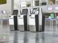 SITA's biometric kiosks in an airport