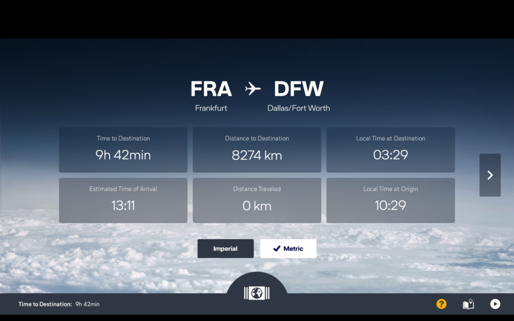 Lufthansa flight information and details are visible here on the FlightPath3D map interface. 