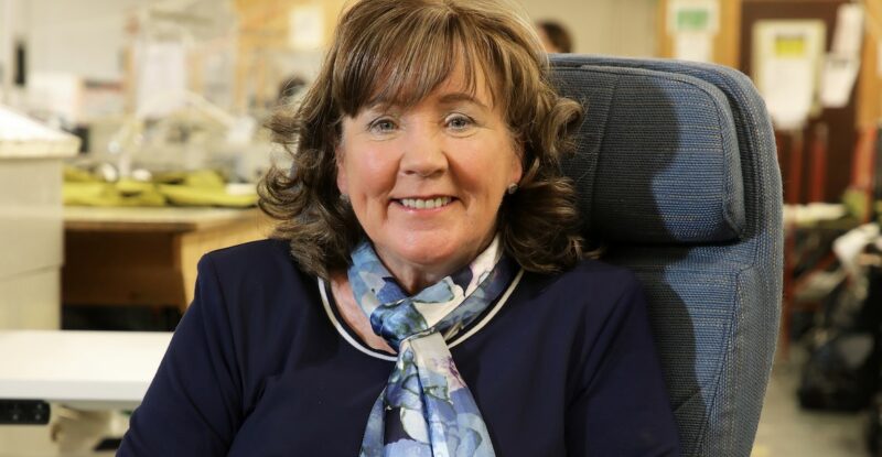 Pictured is Managing Director OR Bradfor Ltd, Patricia Clements.