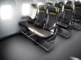 Recaro BL3710 economy class seat in an aircraft Cabin