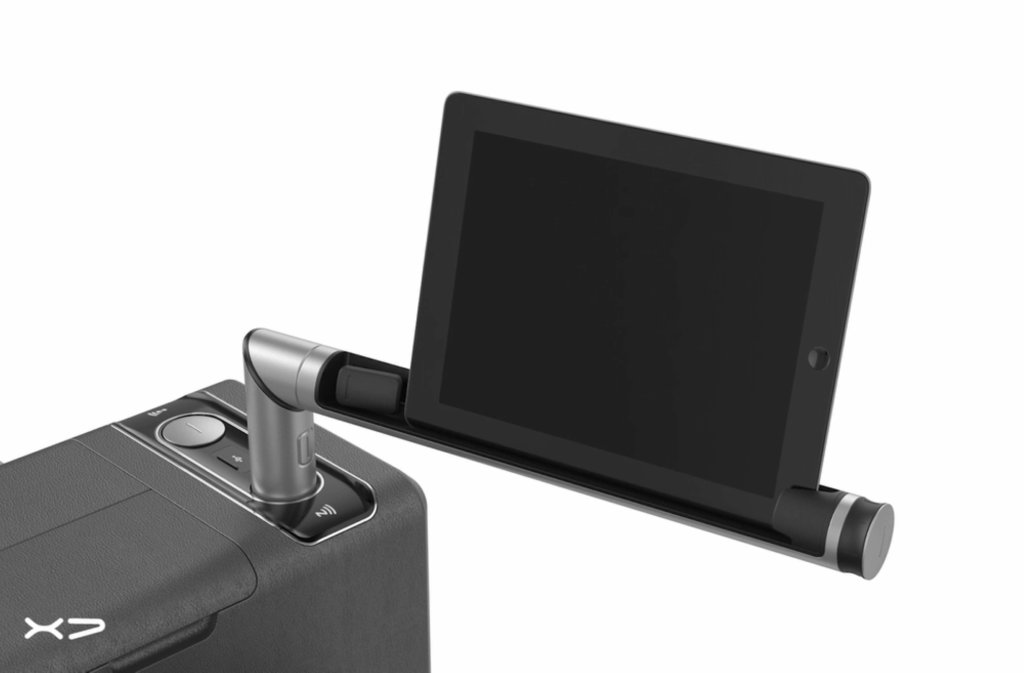 SmartTray X7 tablet holder for aircraft 