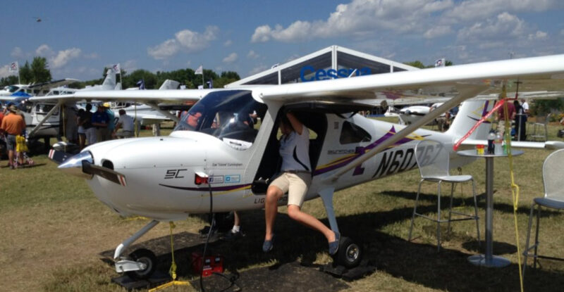 Cessna Skycatcher at EAA AirVenture Oshkosh in 2021