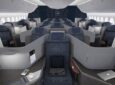 Business Class cabin on the Lufthansa 787-9