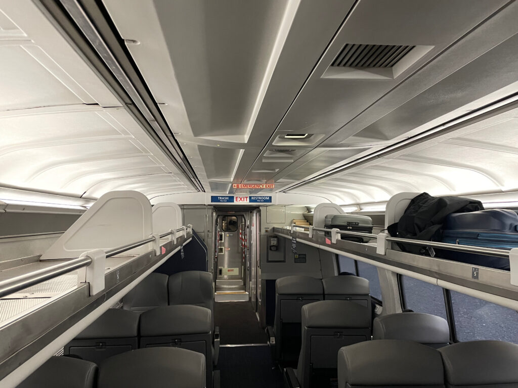 Interior of the Keystone 660 in 2-2 configuration. 