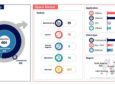 Various graphs showing the findings of Euroconsult's report .