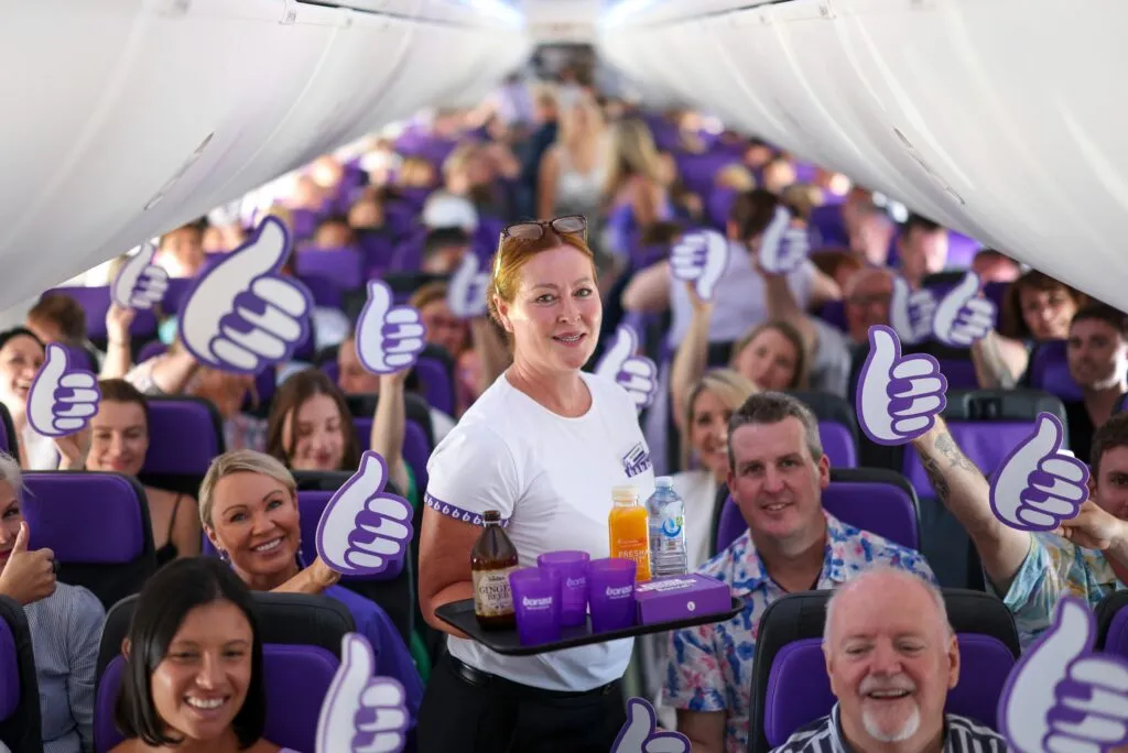 Press Release Customers and guests board firstever Bonza flightRunway