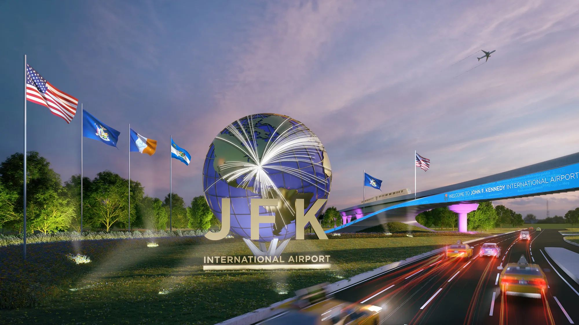 JFK joins growing list of airports turning to the sun to cut