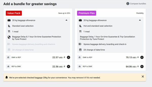 Air asia checked baggage charges online