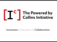 I to the power of c logo in red and black. The text "Powered by Collins Initiative"
