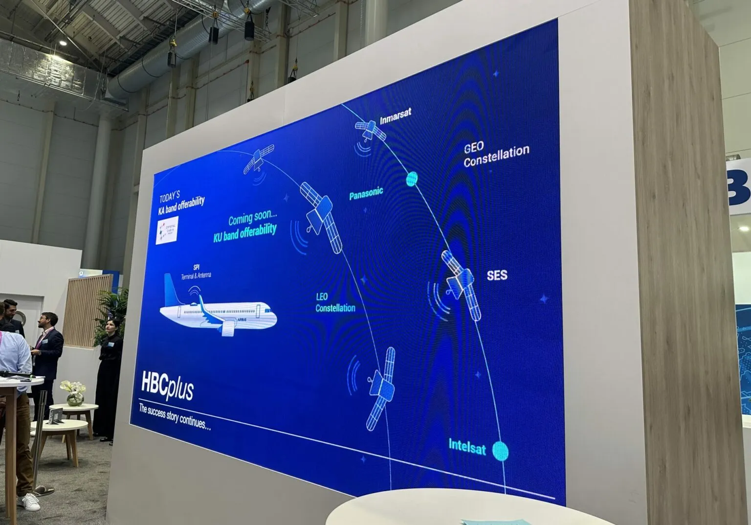 Intelsat and Panasonic benefit as Airbus expands HBCplusRunway Girl