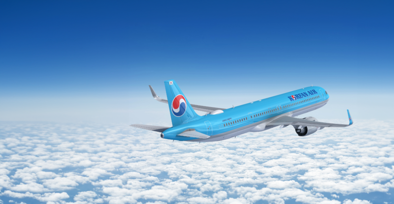 Rendering of Korean Air A321neo, fitted with Viasat GX, provided courtesy of Viasat