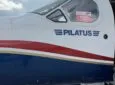Davinci Jets Pilatus PC-12 aircraft nose.