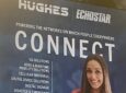 Connect large advertisement signage for Hughes, Echostar and Dish.