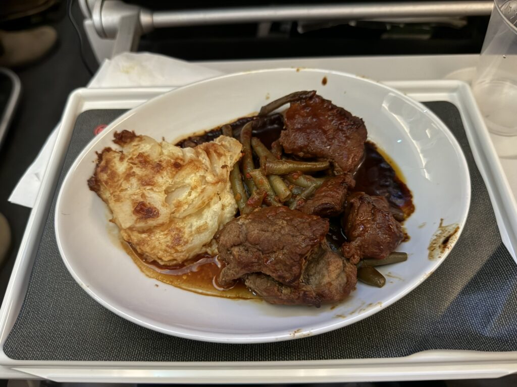 Barbecue braised beef dish is large and tasty looking