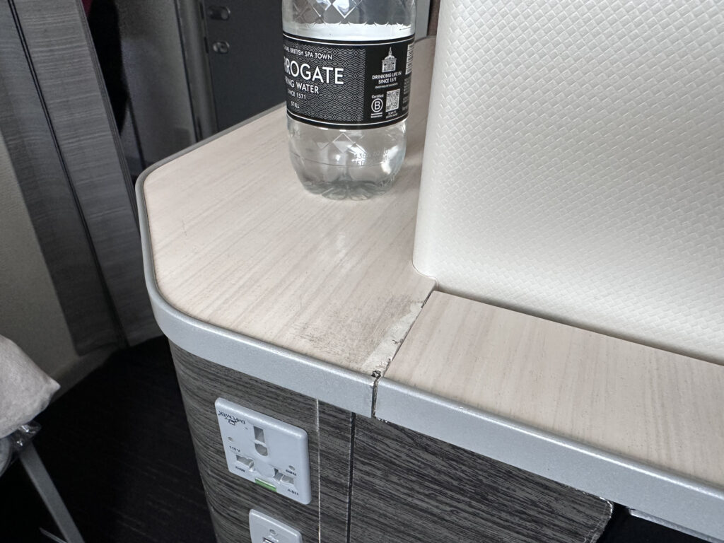 Some wear is visible on the ocktail table.