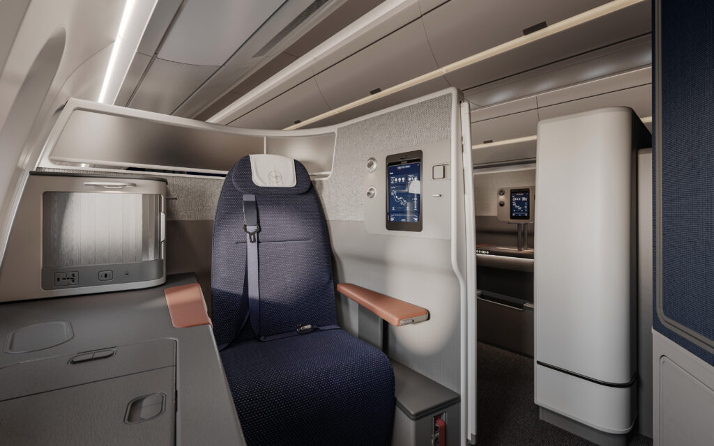Rendering of Business Class Suite