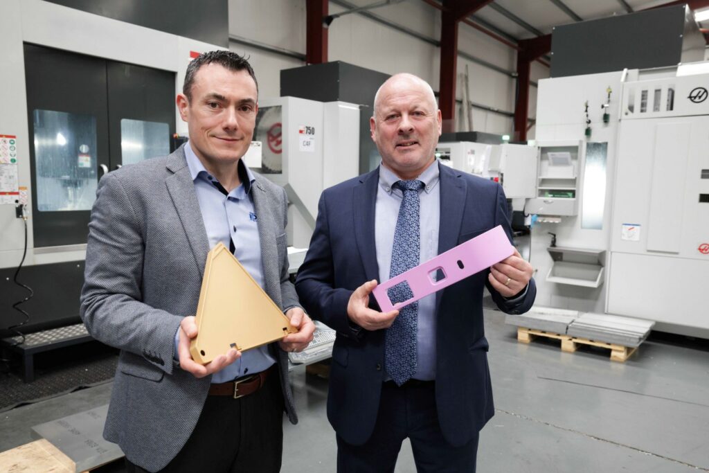 Pictured (L-R) are Ronan Callan, Director of Operations, The Exact Group and Stephen Cromie, Managing Director, The Exact Group.