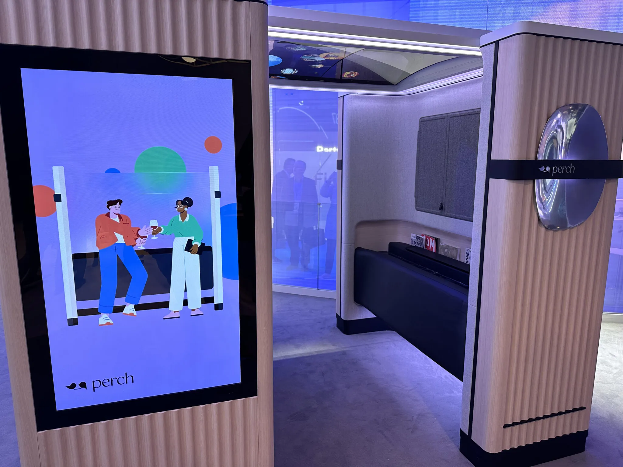 Boeing Perch welcome space asks big questions about big OLED