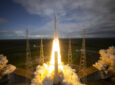 Ariane 6 taking off. Image: ESA - S. Corvaja