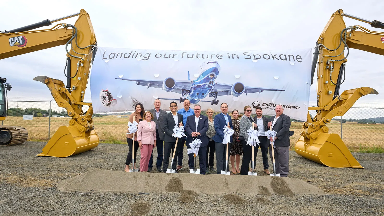 Press Release: RTX breaks ground on $200m expansion in SpokaneRunway Girl
