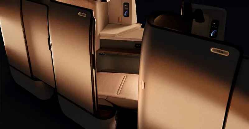 Cathay Pacific Aria business class suite Boeing 777-300ER