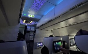 First Class cabin on a Delta Air Lines A321neo