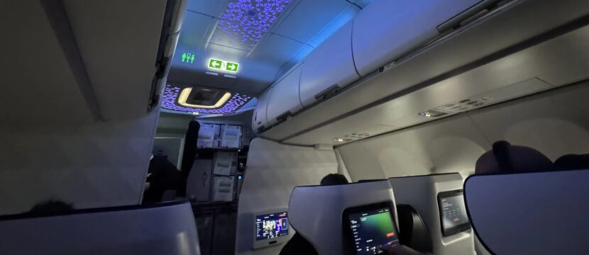 First Class cabin on a Delta Air Lines A321neo