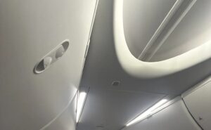 Interior of Boeing 737 MAX