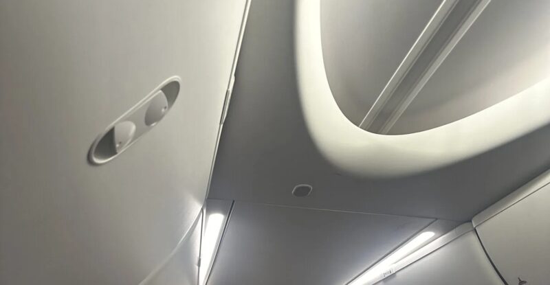 Interior of Boeing 737 MAX