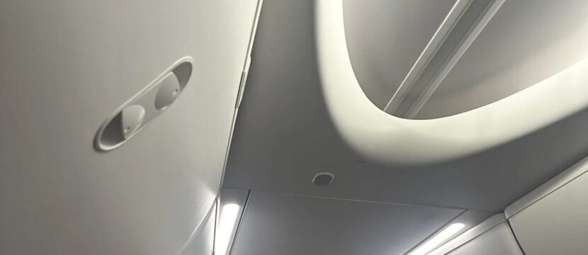 Interior of Boeing 737 MAX