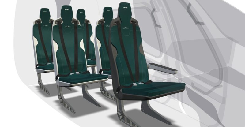 RECARO seats for the Eve eVTOL.