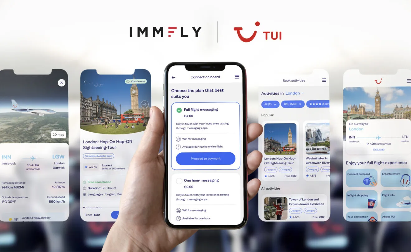 Press Release: TUI taps Immfly to transform inflight digital ...